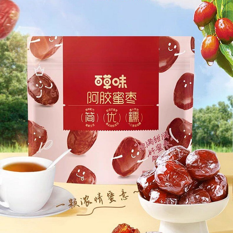 Be & Cheery Ejiao Honey Dates 408g, 1 Pack 408 g