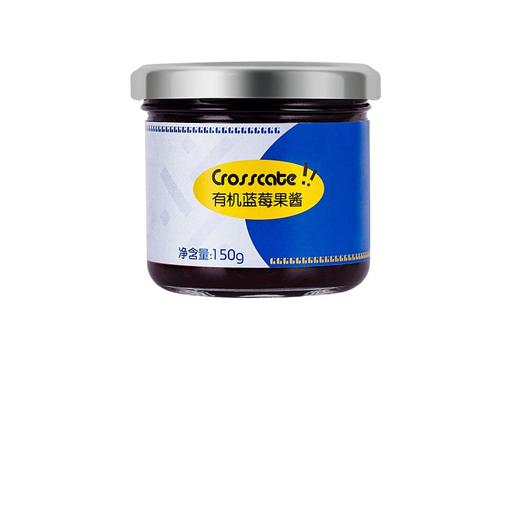 crosscate有机蓝莓酱150g*1罐 150 克
