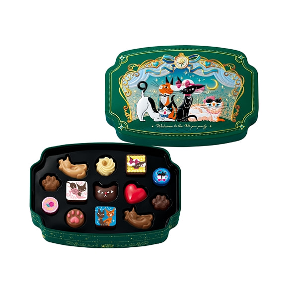 Goncharoff 情人节 猫咪巧克力 13块 1 份