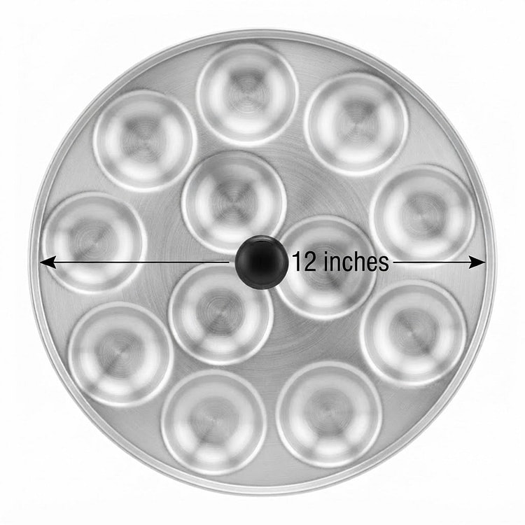 Stainless Steel Mold For Steamed Cake - 12 inch 1 each