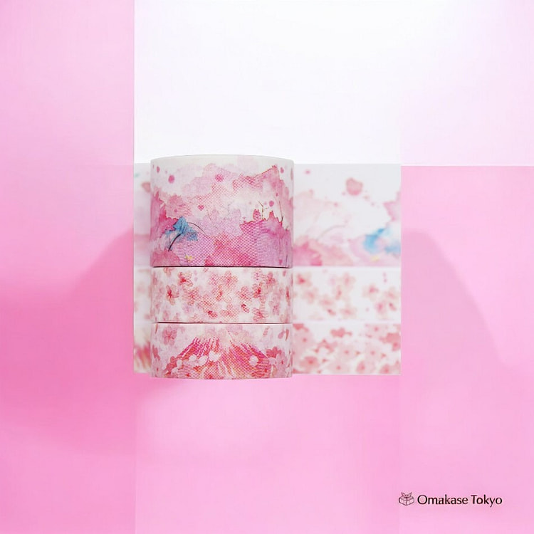 YUBBAEX 日本和纸胶带套装-秋季 110 克