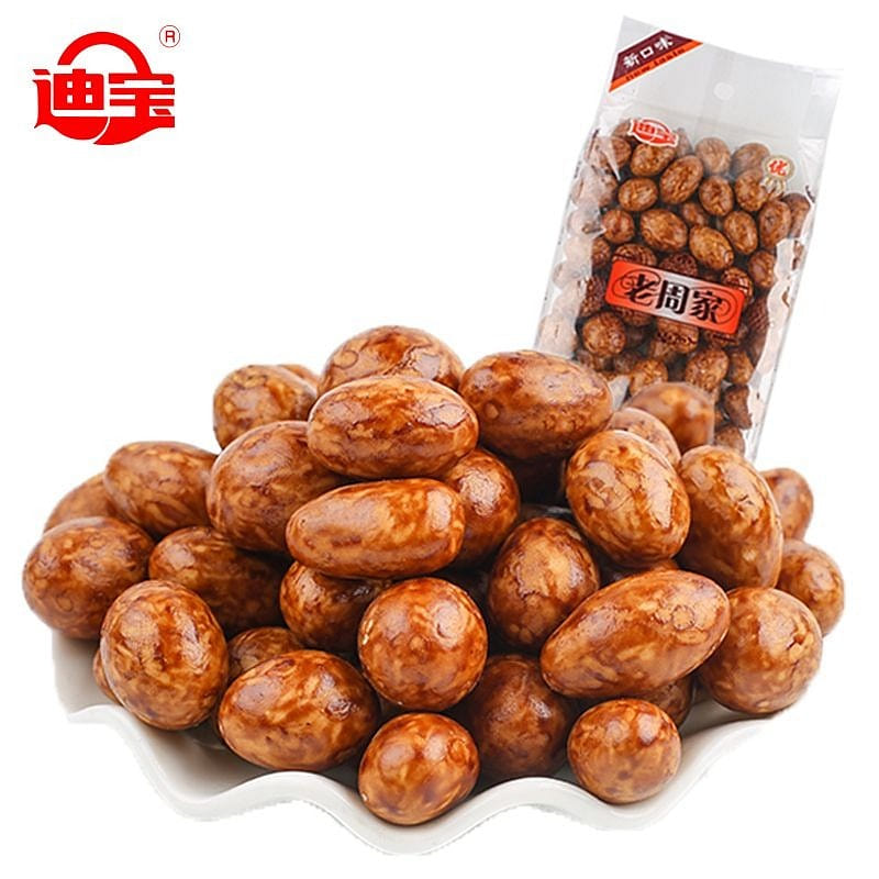 Zhoujia pick-sweet peanut 120g/ bag 120 g