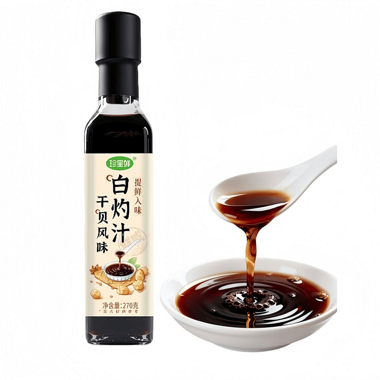 珍星鲜 干贝风味白灼汁270g*1瓶 270 克