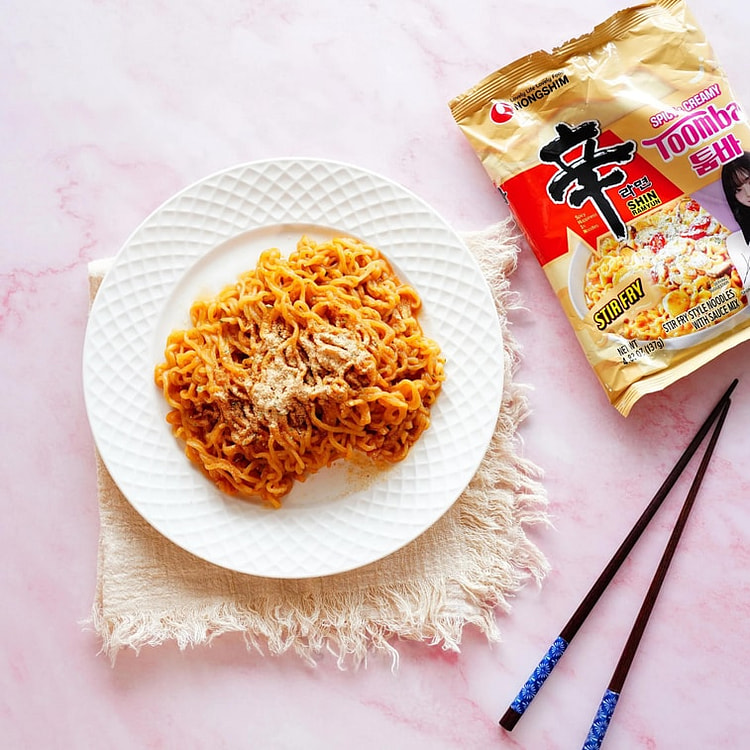 华丰 三鲜伊面方便面整箱袋装早餐面原味86g*5袋 480 克