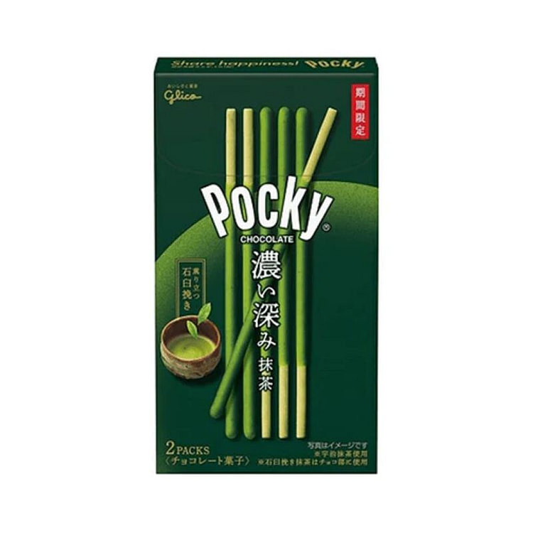 格力高百奇饼干棒深抹茶味