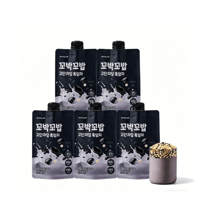 VIVLIV Meal Replacement Shake Black Sesame 40g*5 5 each