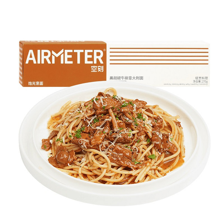 空刻意面黑椒牛柳味意面270g 270 克