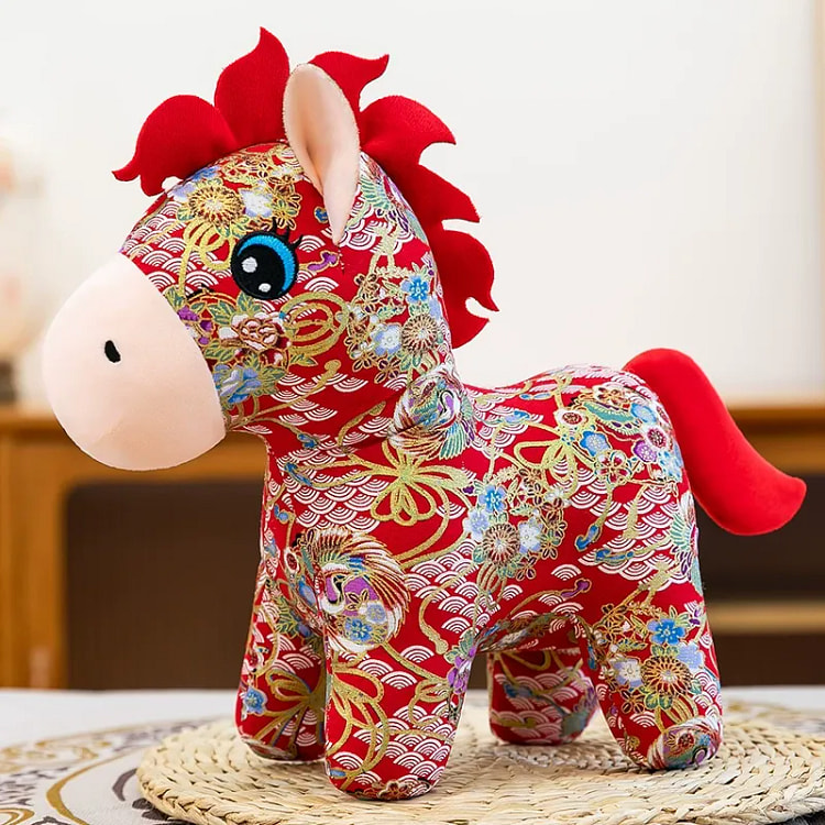 2026 Year of the Horse mascot doll 1 20cm 1 each