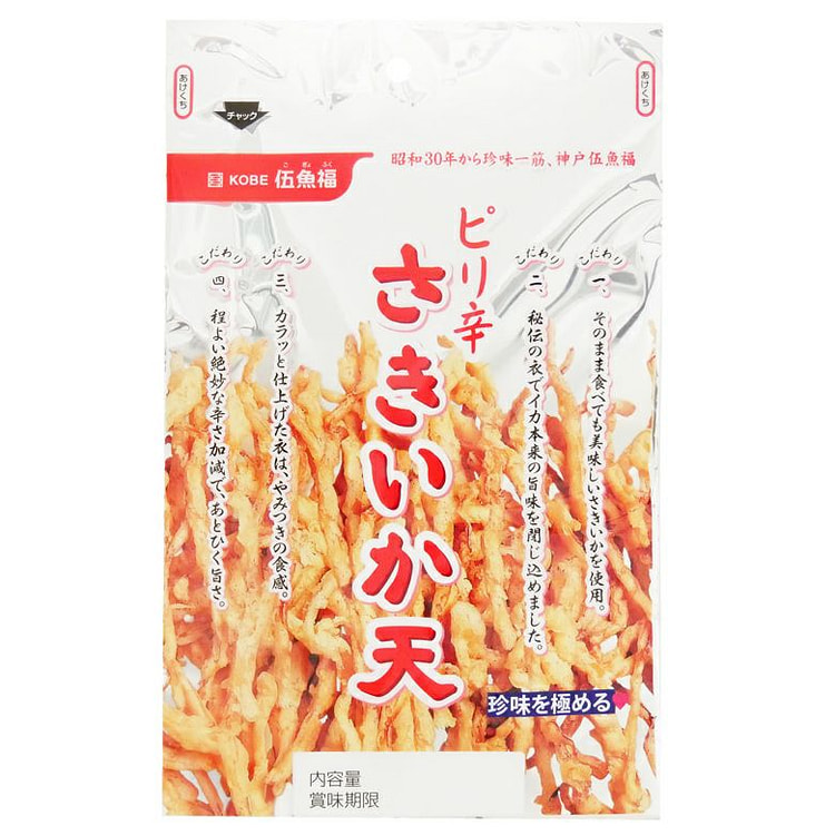 Gogyofuku Spicy Dried Squid Tempura 40g 1 pack