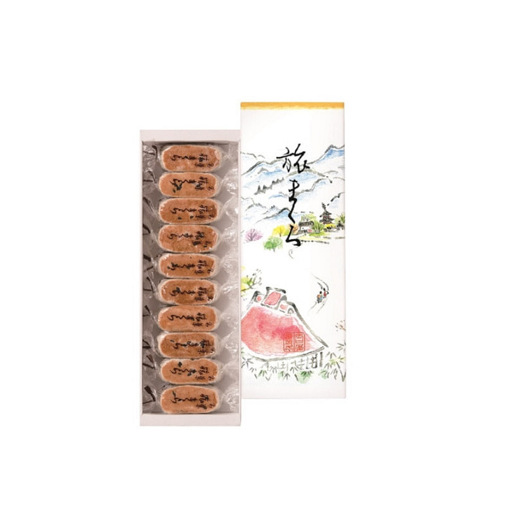 Ryoguchiya Korekiyo Tabimakura Sweet Bean Cake 10p 10 count
