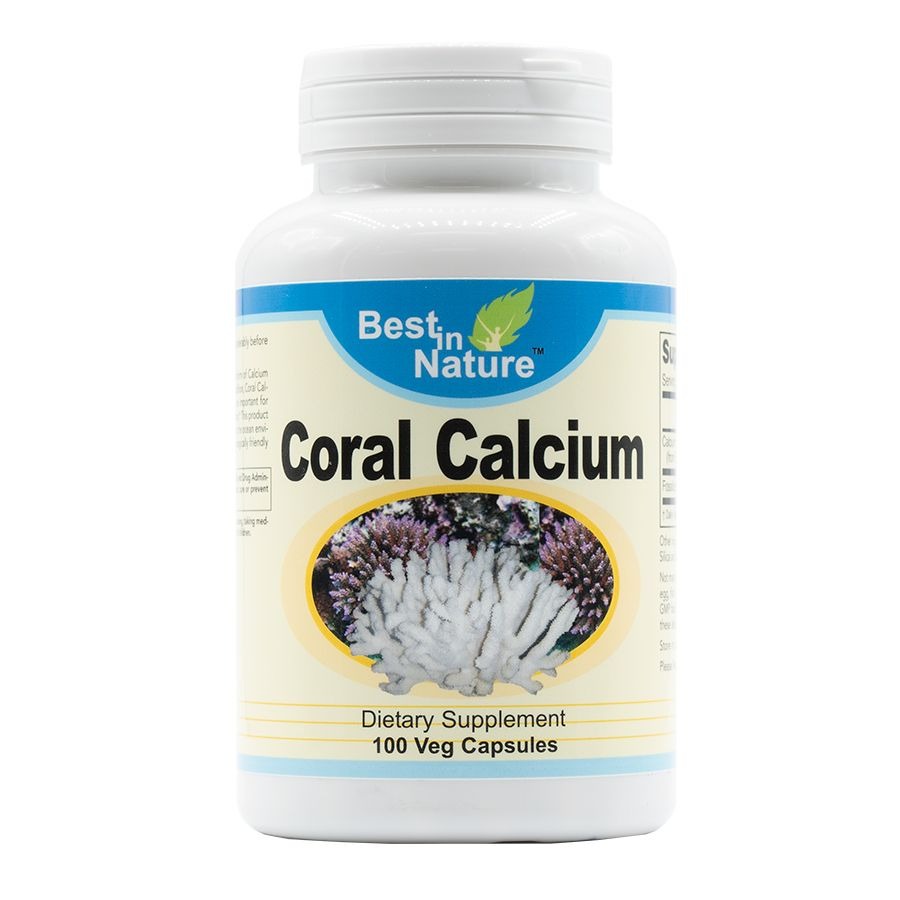 Coral Calcium 100 Veg Capsules 1 bottle