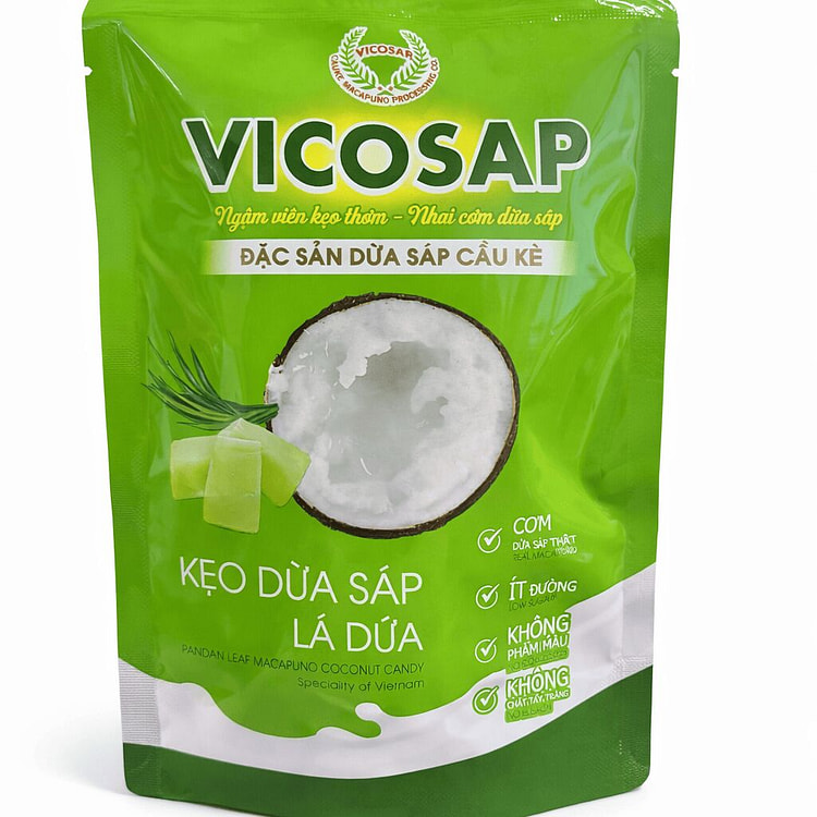 Pandan Macapuno Coconut Candy 1 box