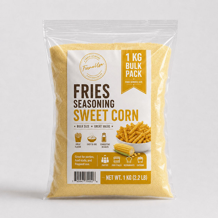 Ferna Filipino Fries Seasoning - Sweet Corn 1KG 160 g