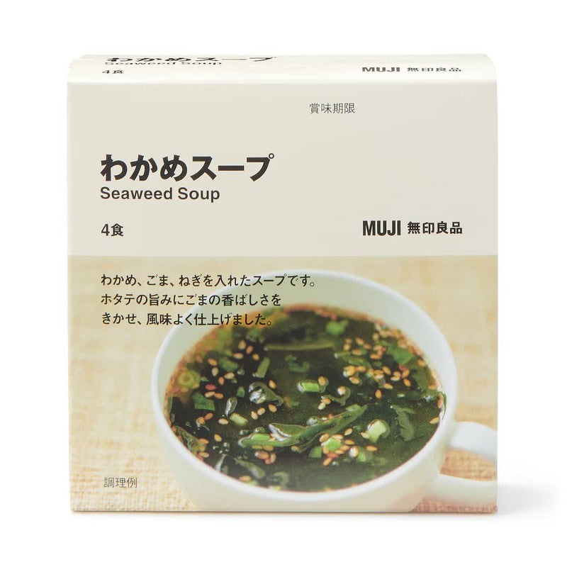 MUJI 海藻湯 4人份 1 份