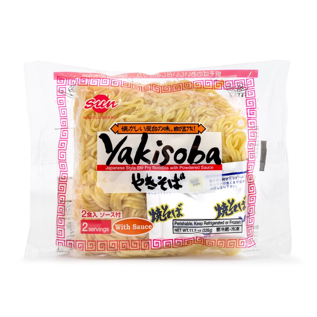 Sun Noodle Frozen Yakisoba with Powder Sauce Weee!