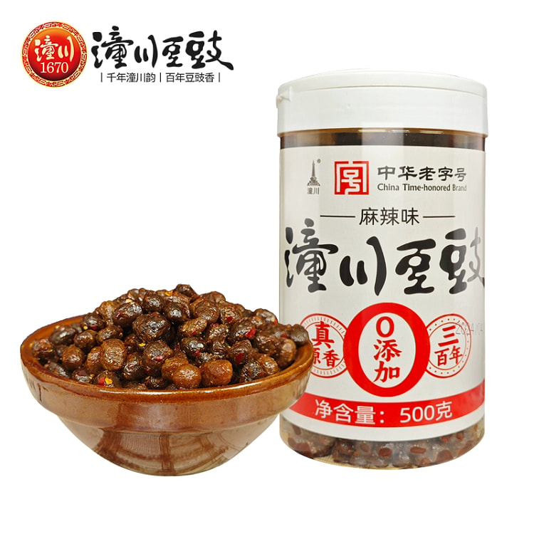 四川风味豆豉麻辣下饭菜1瓶500g