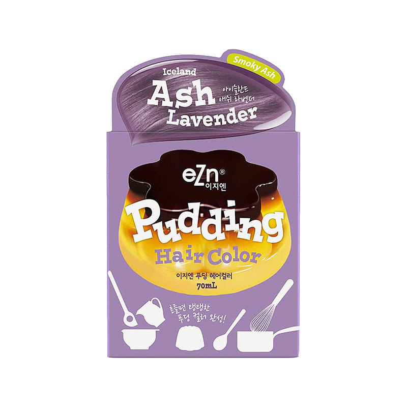 eZn Iceland Ash Lavender Pudding Hair Color 140ml 1 each