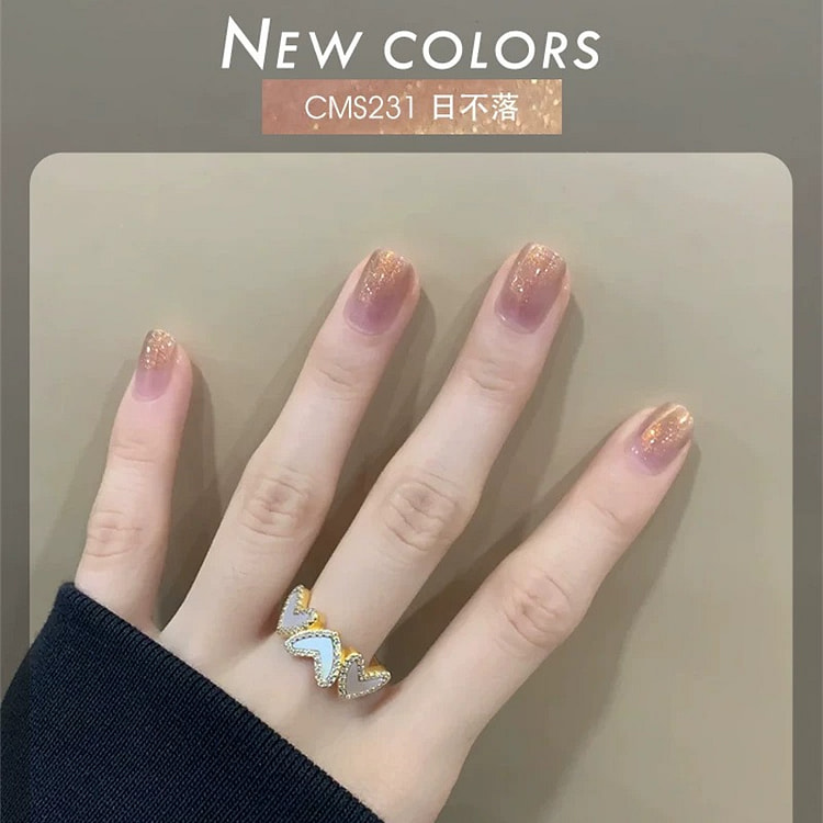 CandyMoyo 新款指甲油 S231日不落 1 个