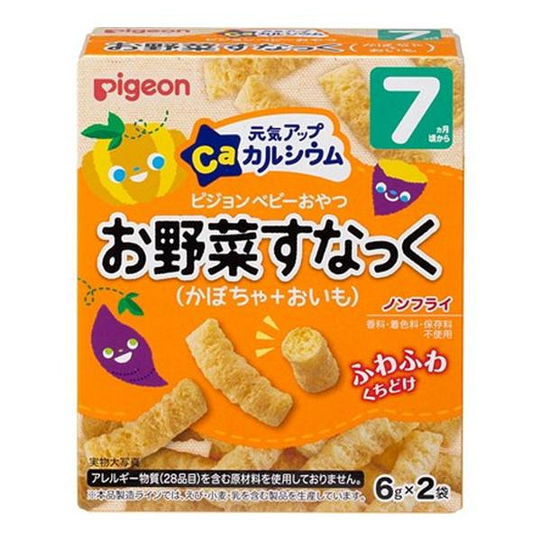 元気アップカルシウム和野菜零食南瓜甜薯：6克×2袋 6 克