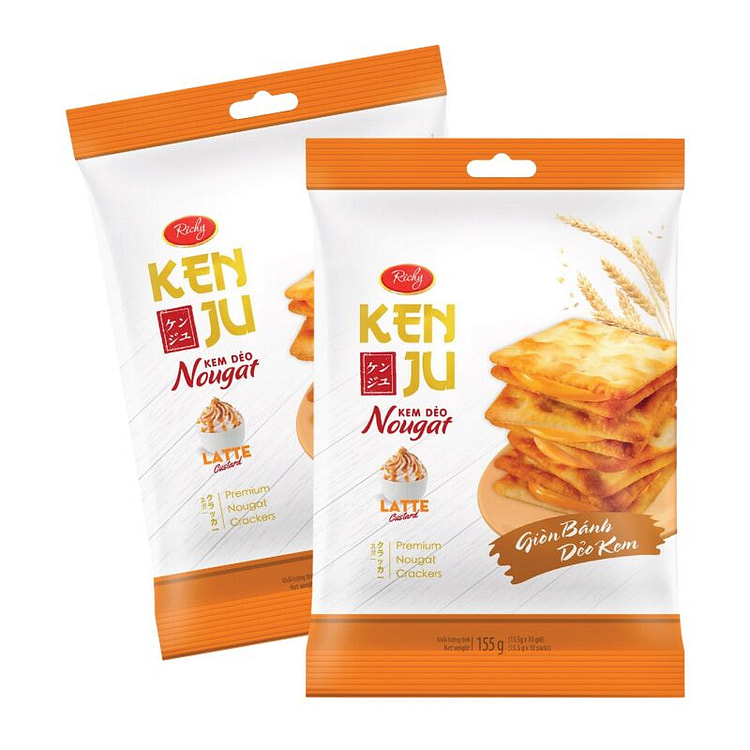 拿铁牛轧糖奶油饼干袋（2包）
