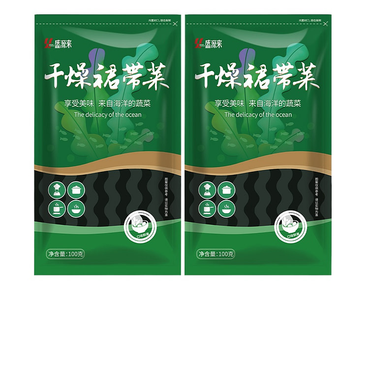 盛源来干裙带菜0添加100g*2袋