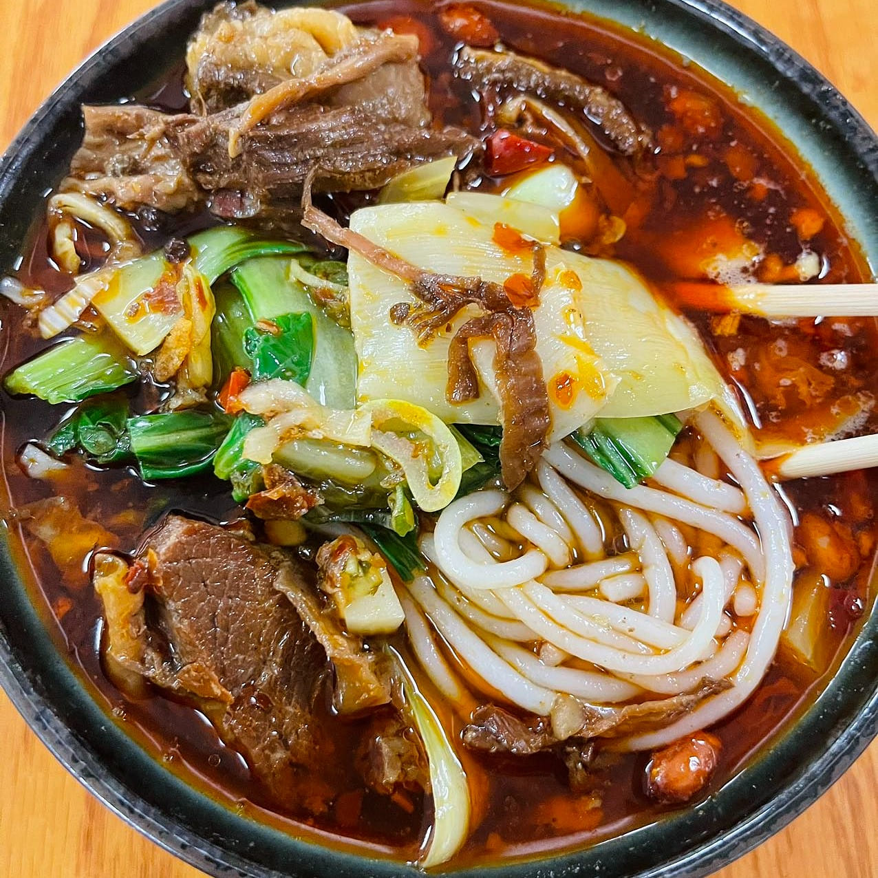 Spicy Beef Brisket Noodles 1 each