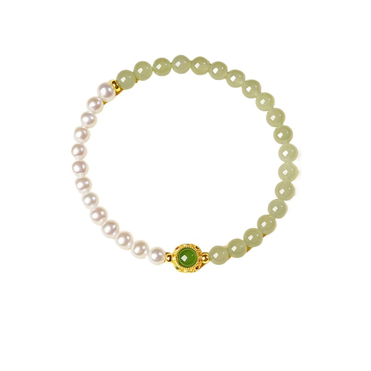 宫里上新 新珍珠手链 浅夏 14-17厘米 1 盒