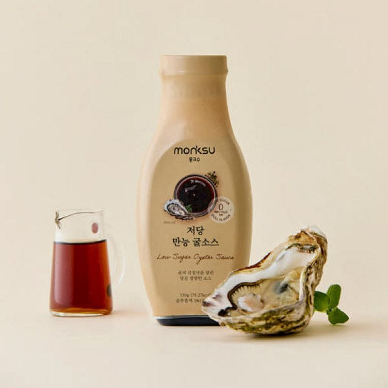 Monkshu Low-Sugar All-Purpose Oyster Sauce 330 g