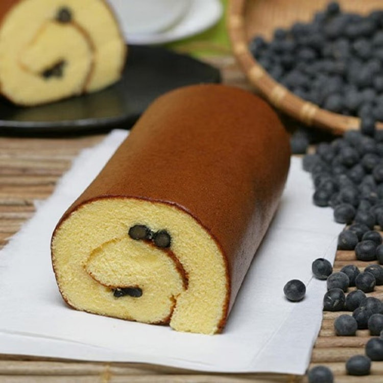 京都三源庵丹波黑豆卷蛋糕 日式蜂蜜蛋糕 约300g 300 克