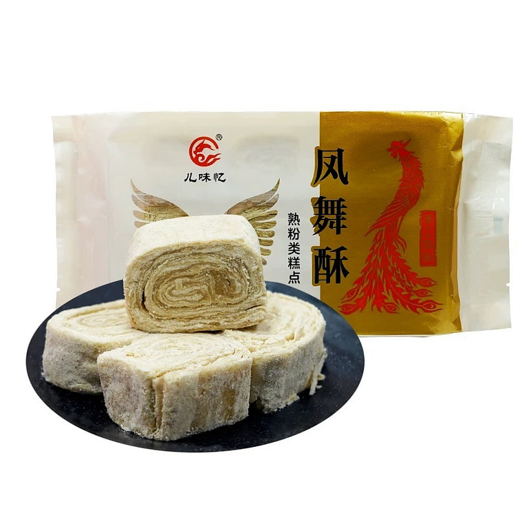 优品荟-湖北特产武汉老式酥糖凤舞酥手工糕点零食传统糕点小吃218g