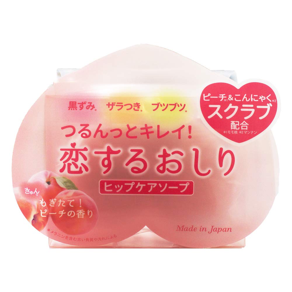 恋するおしり ヒップケアソープ 80g ペリカン石鹸 - Weee!