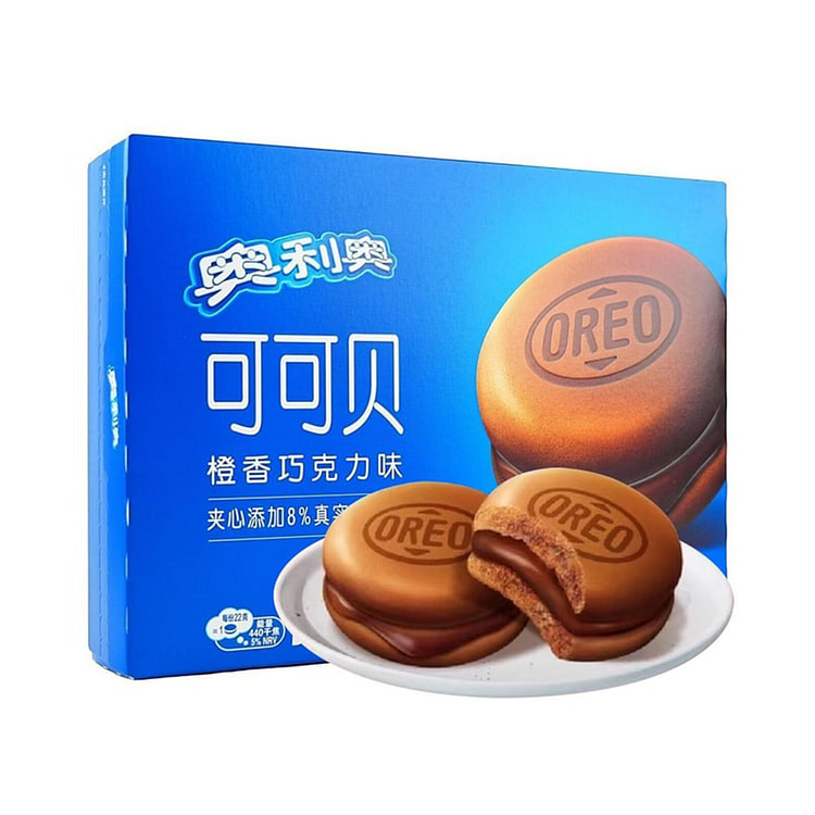 OREO奥利奥 可可贝夹心蛋糕 橙香巧克力味