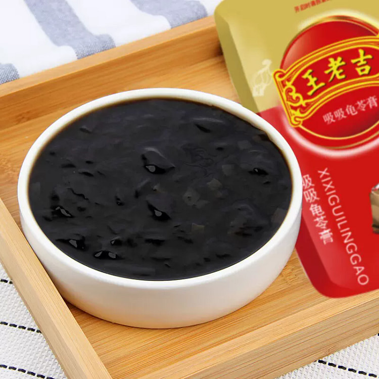 王老吉原味吸吸龟苓膏138g*1支中华老字号休闲零食