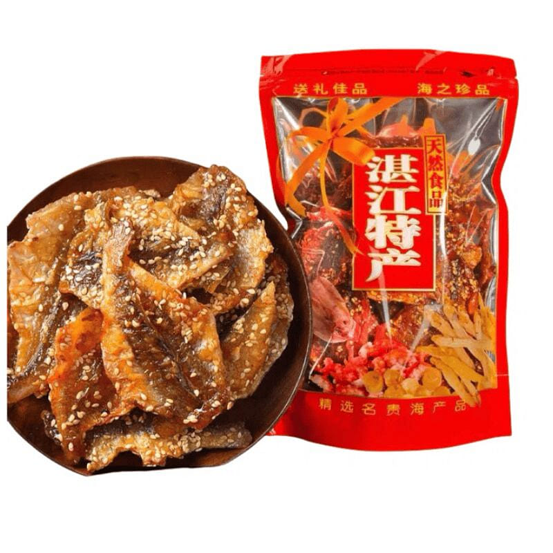 湛海 湛江特产蜜汁香辣黄花鱼 1袋 250 克