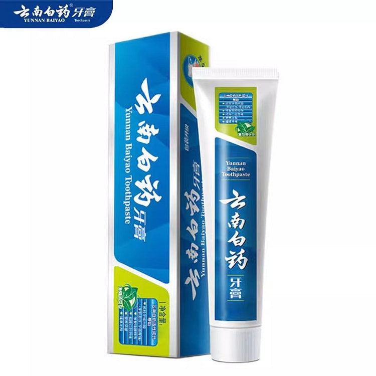 Yunnan Baiyao Toothpaste: Mint-flavored for fresh