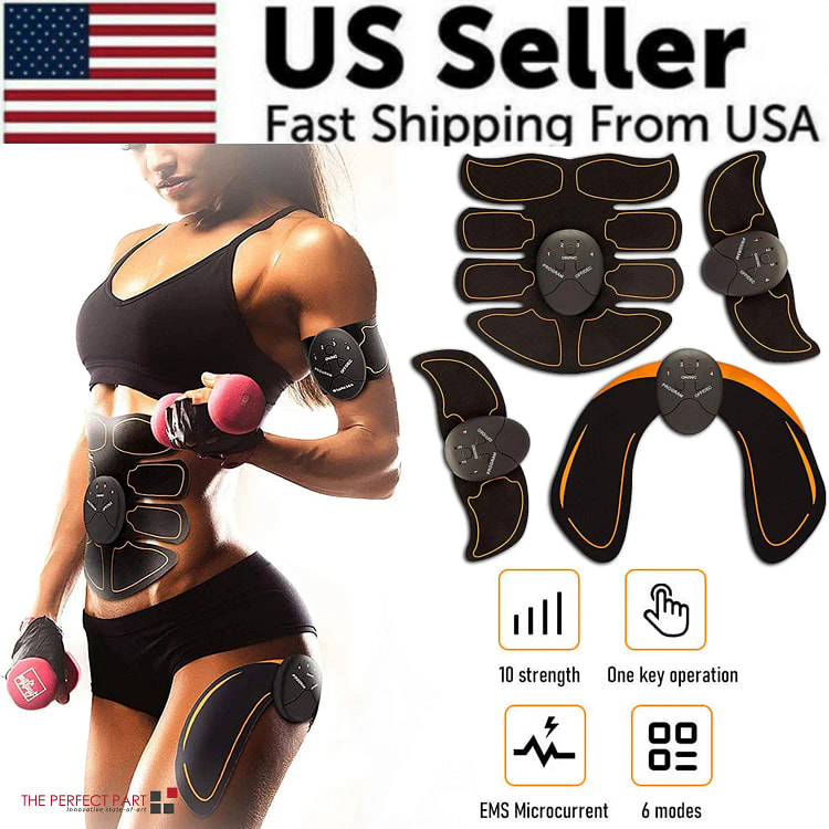 EMS Abdominal Muscle Toning Trainer ABS Stimulator 1 box