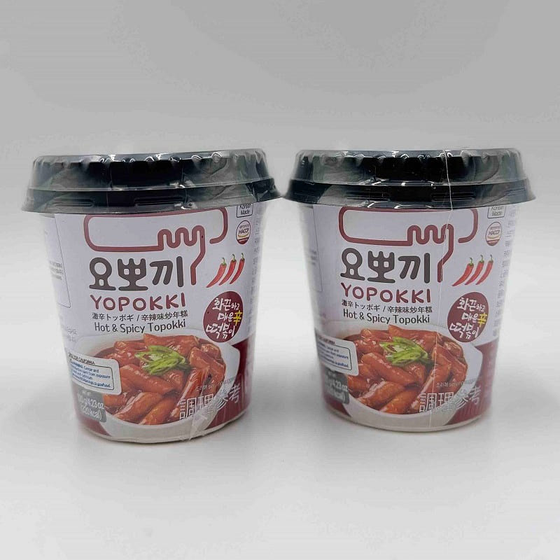 YOPOKKI HOT & Spicy Cup 120 g*2 each