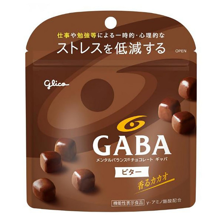 Glico GABA Stress Relief Cocoa Chocolate 51g
