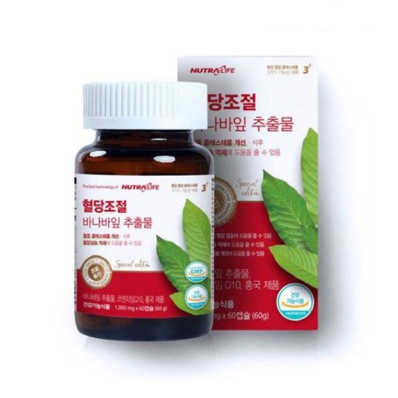 NutraLife 巴拿巴叶提取物 60 个