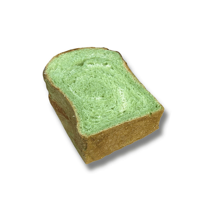 Matcha & Sweet Butter Sliced Toast - 1 Slice 1 count