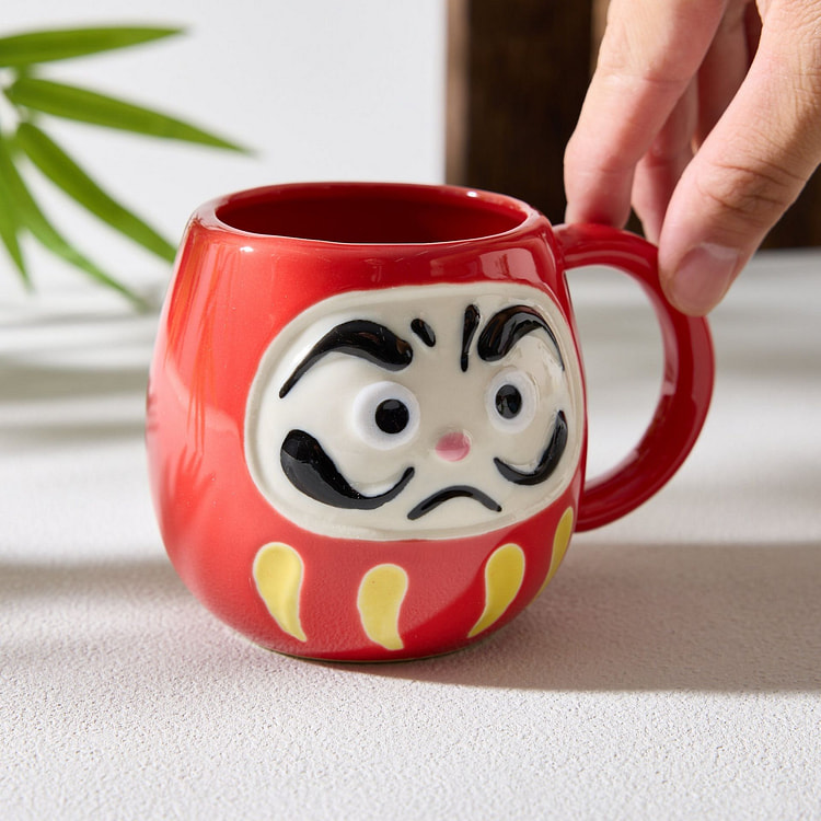 Daruma Mug Collection - Red