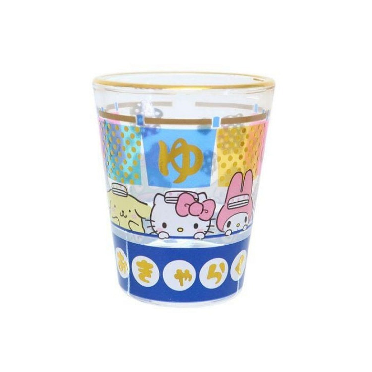 Sanrio Characters Hot Spring Shot Glass - Curtain