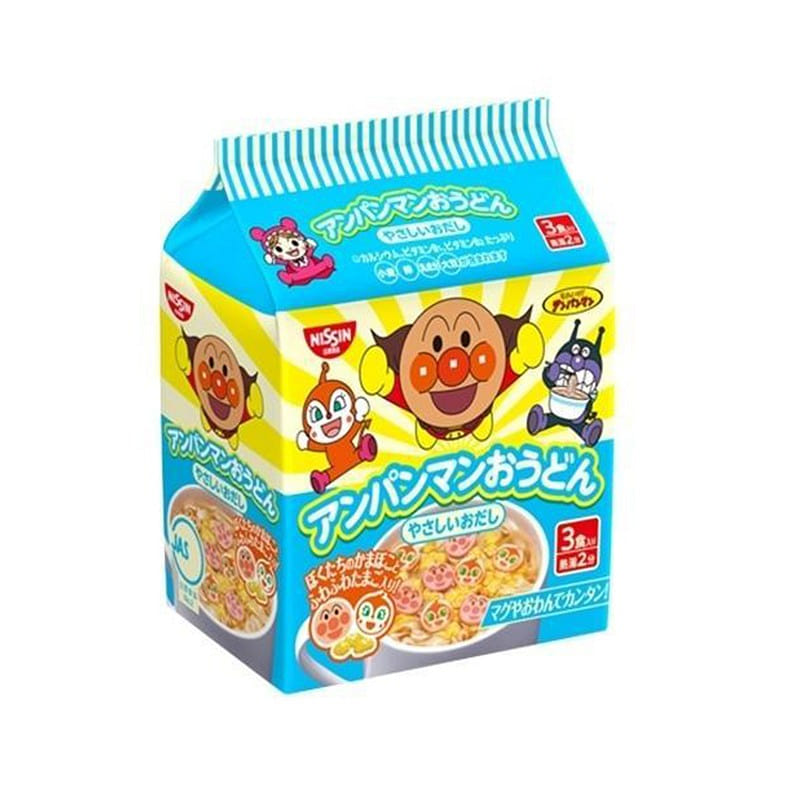 NISSIN Children’s Udon 3 bags seafood flavor 1 each