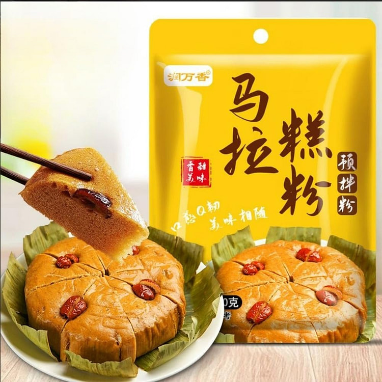 海绵蛋糕预拌粉 马拉糕粉 粤式红糖枣泥发糕粉1袋 1 份