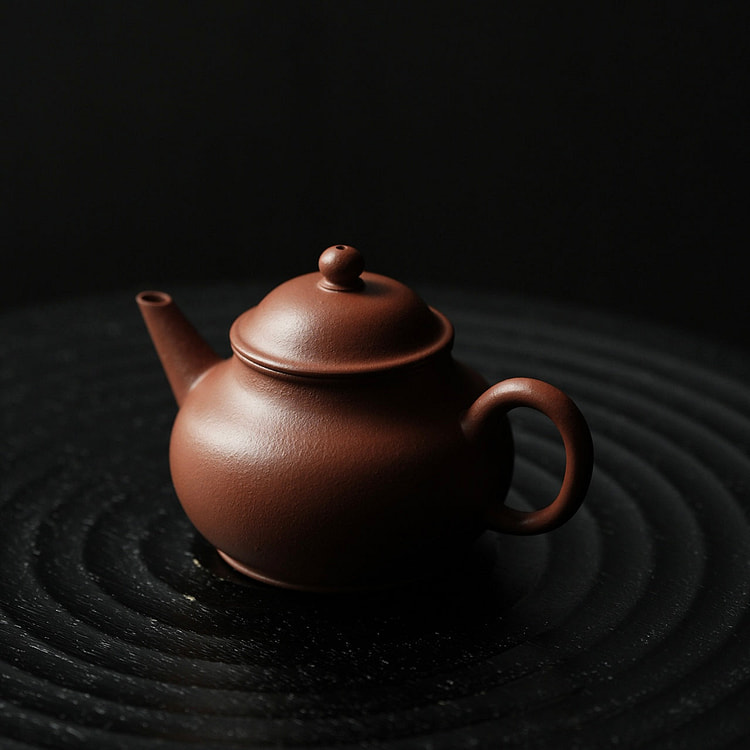 PrivateCollection Guava Shuiping Zisha Clay TeaPot 1 each