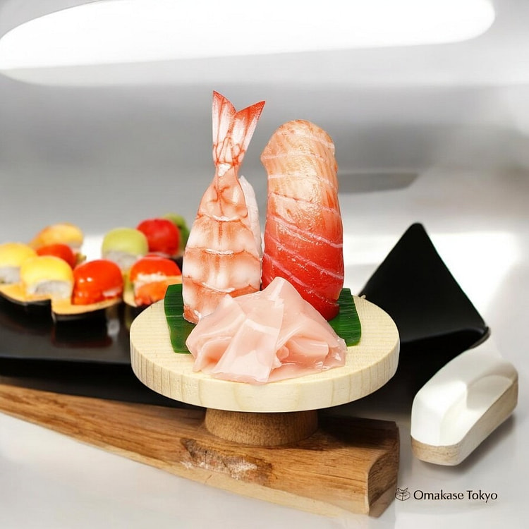 Suetake 样品 握寿司 虾 Toro智能手机