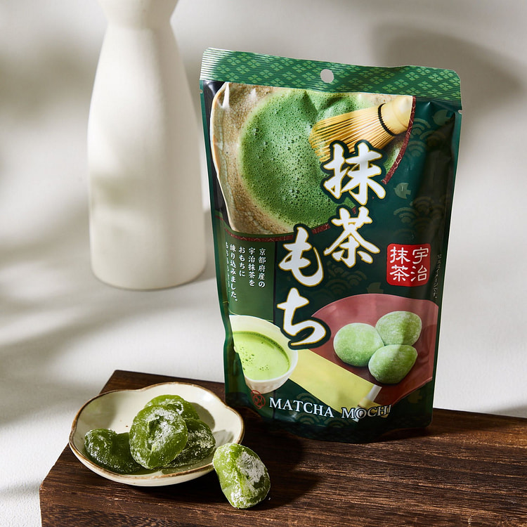 抹茶麻糬