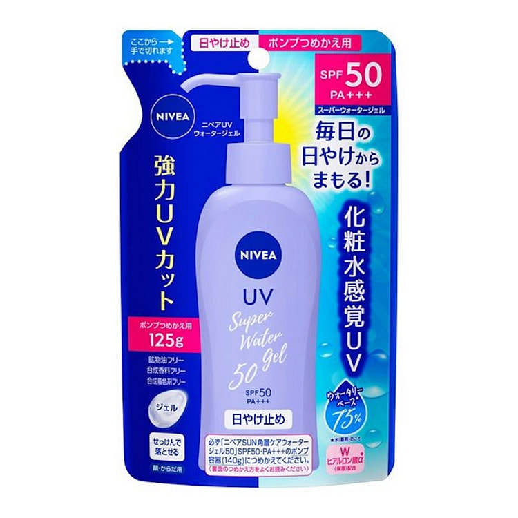 Kao Nivea Sun Super Water Gel Refill