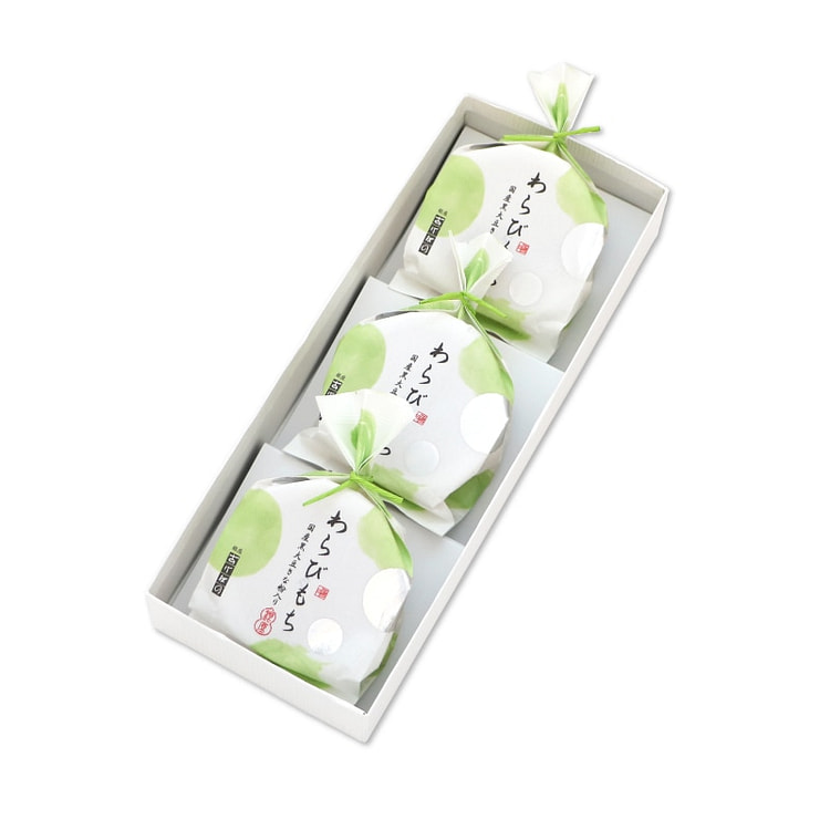 银座曙光 蕨麻糬 3枚 1 盒