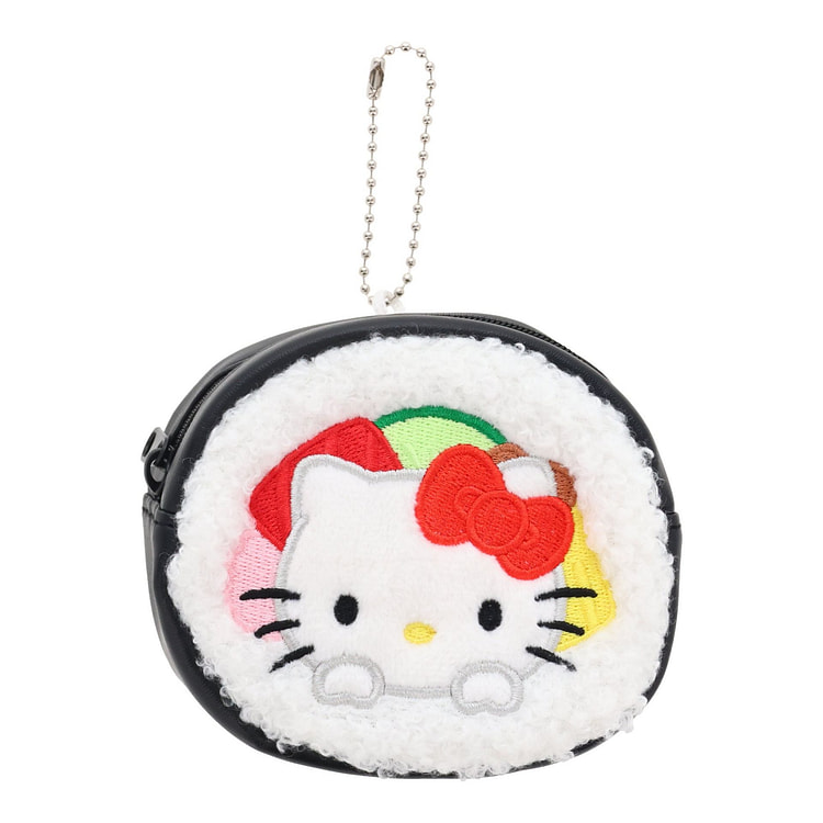 Sanrio Sushi Roll Mini Pouch - Hello Kitty